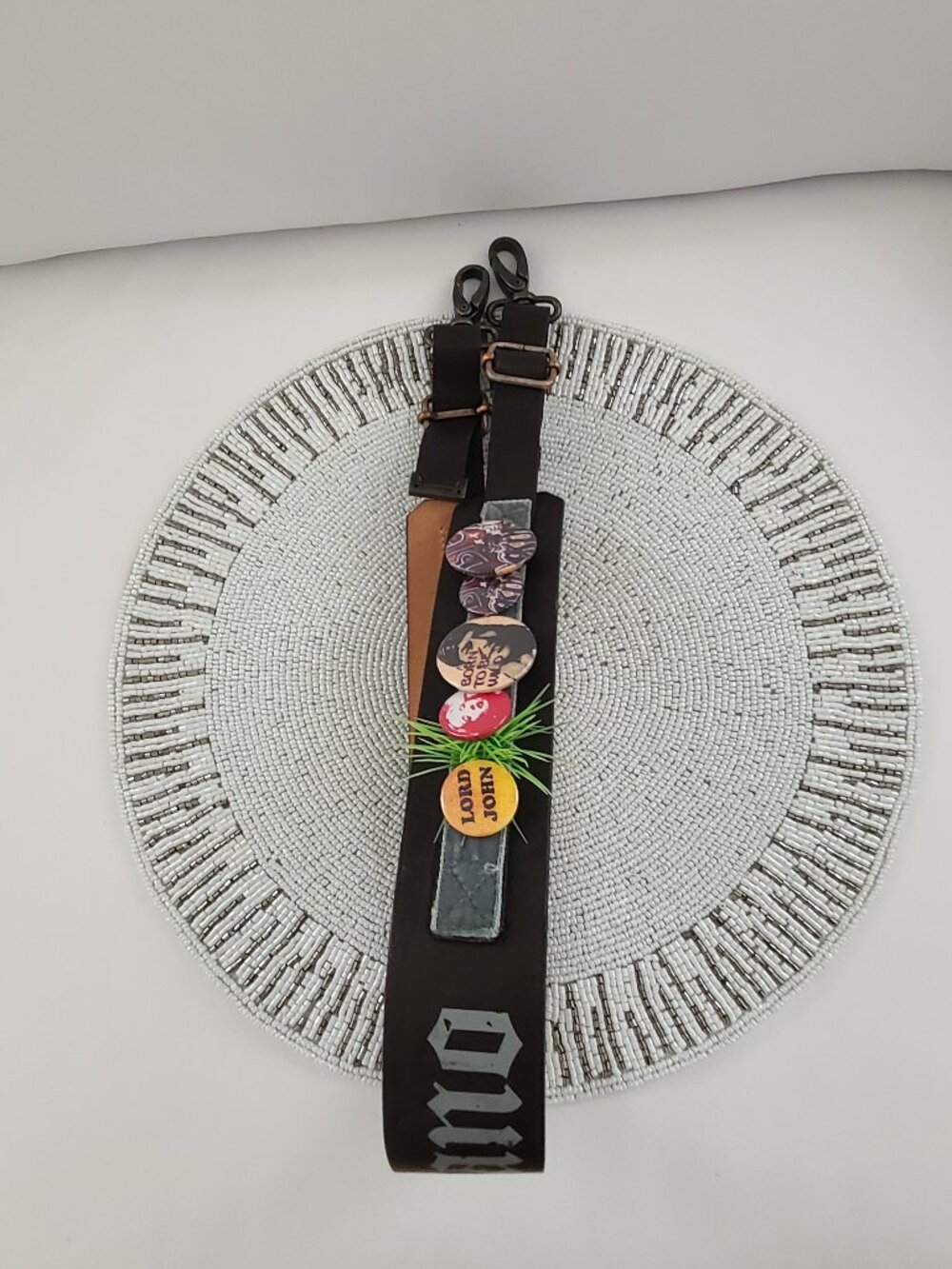Galliano women leather belt